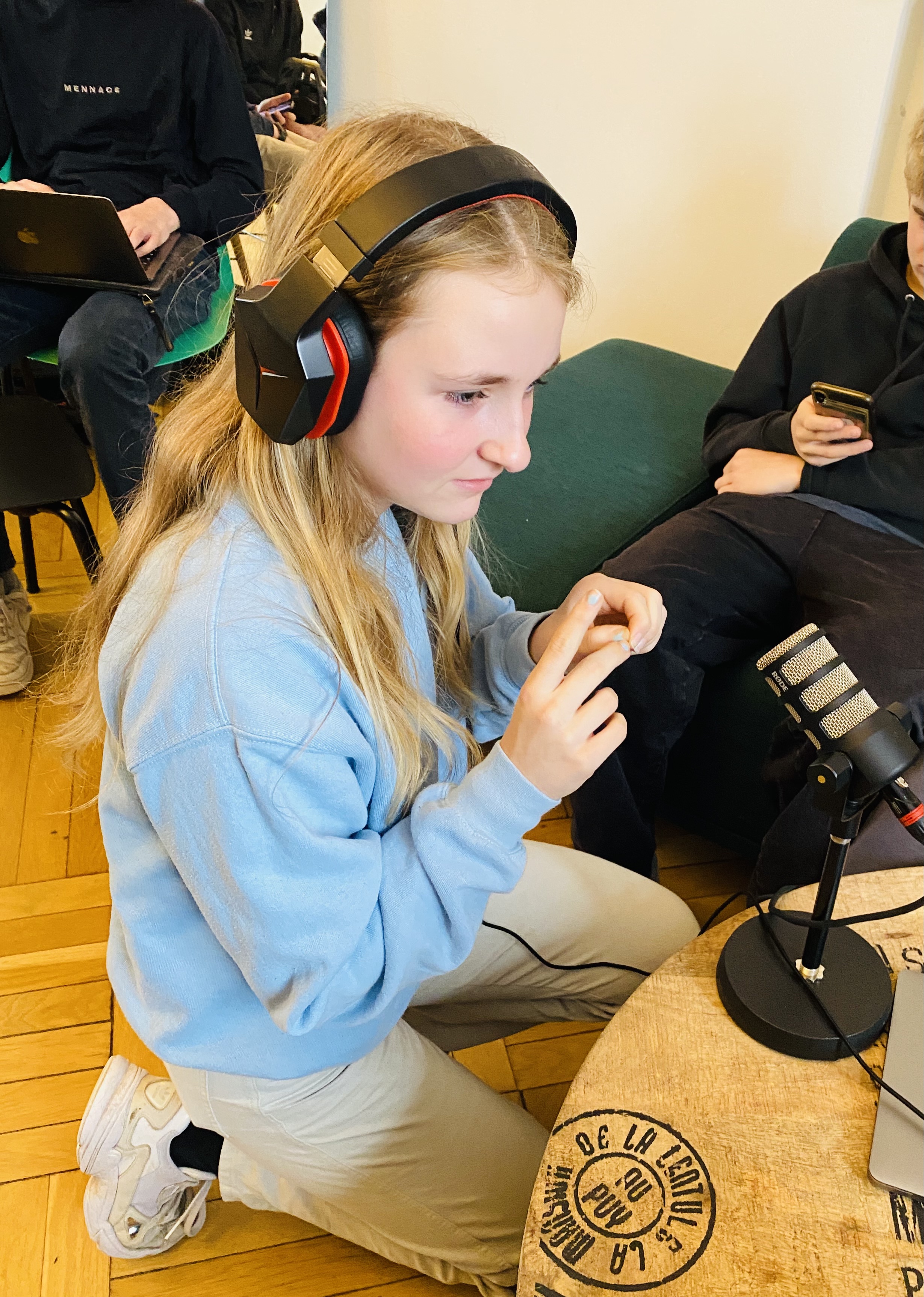 Pilotprojekt med 8.E fra Holte Skole i Villaen, Januar 2022