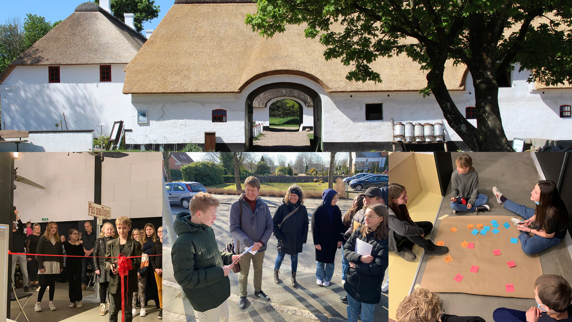 Museumsgården Karensminde og begivenheder i Udstillingsbygningen.