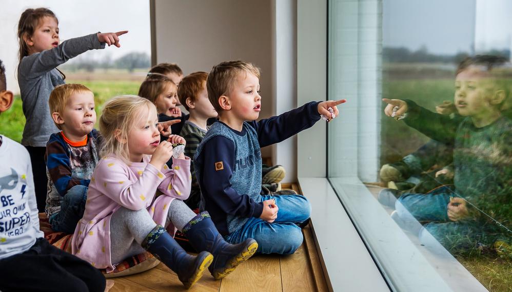 Børn på Fuglsang Kunstmuseum