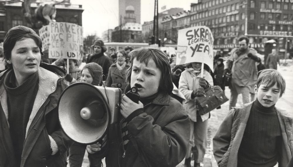 Børn og unge på gaden i kamp for bedre vilkår