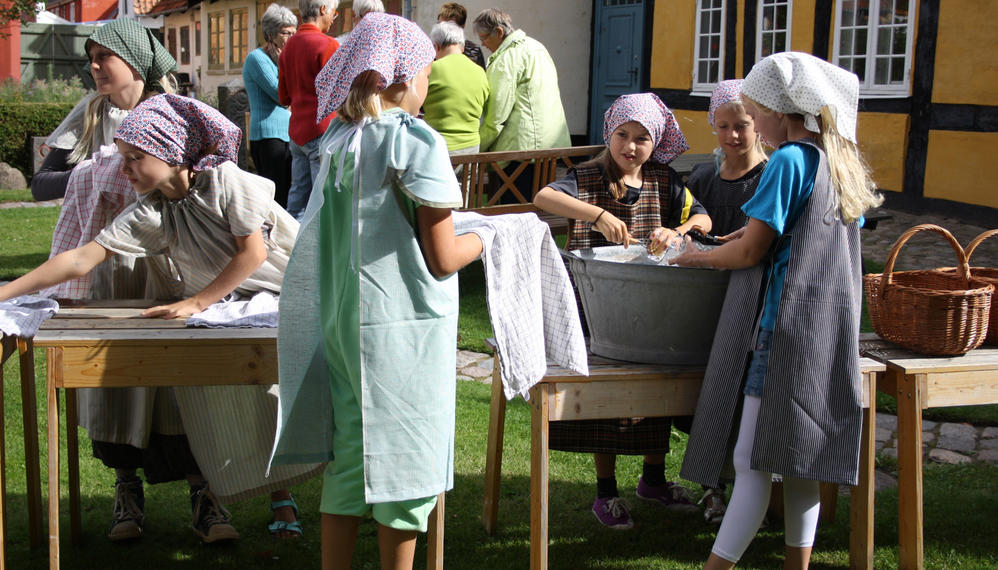 Elever på Museum Vestsjælland 