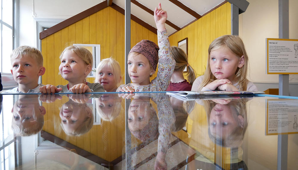 Børn på museet