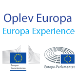 Oplev Europa logo Skoletjenesten undervisningstilbud