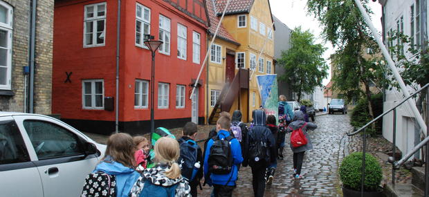 Byvandring i byens gamle gader