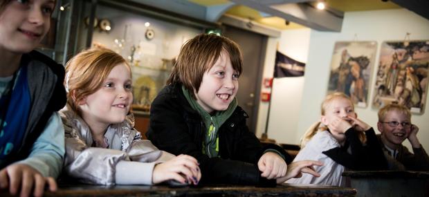 En skoledag for 100 år siden