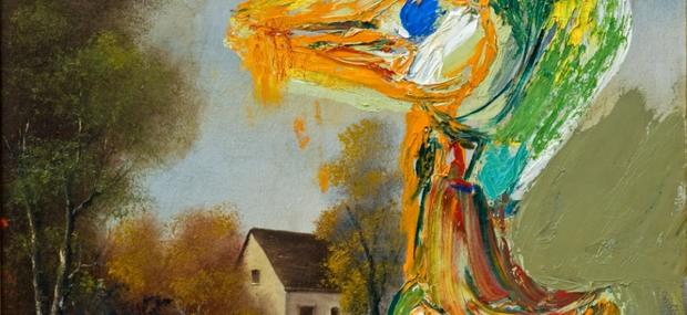 Asger Jorn: Den foruroligende ælling, 1959