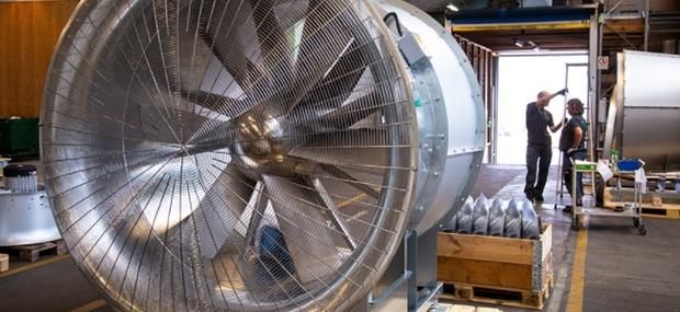Verdens mest energieffektive ventilatorer produceres i Næstved