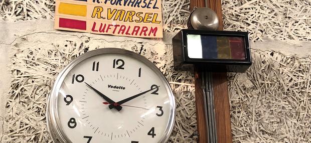 Intern alarm i bunkeren