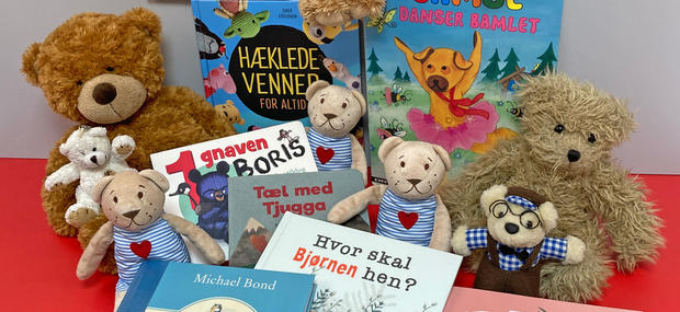Bamsedag med historier og bamser i massevis.