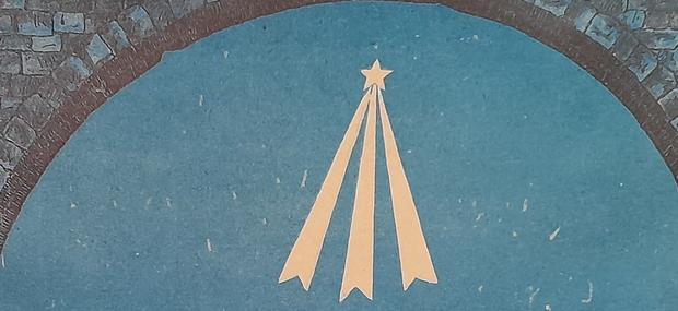 Krybbespil med Stjernen over Bethlehem