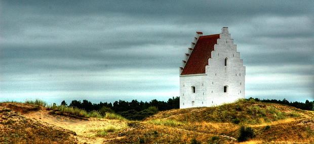 Den tilsandede kirke ved Skagen