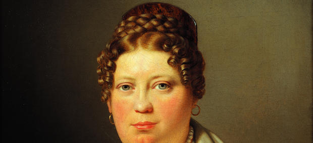 Portræt af Madam Foght, Eckersberg, 1821. 