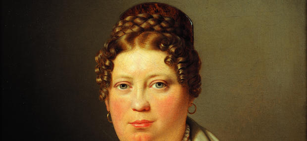 Portræt af Madam Foght, Eckersberg, 1821.