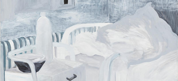 Emily Gernild: Hvid seng (detalje) (2010). 