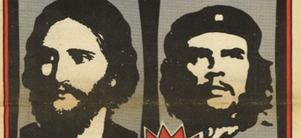Billede af Jesus og Che Guevara