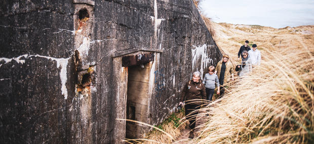 Besøg i en mandskabsbunker.