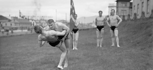 Glíma er en helt særlig islandsk brydesport.