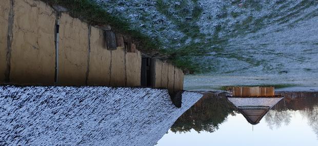 Selv om sommeren var der frostvejr, da Fenrisulven slugte solen