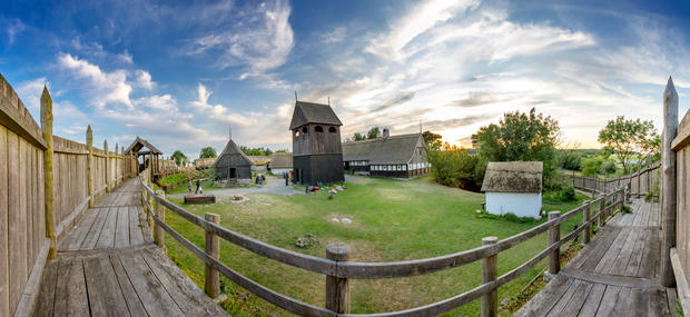 Stormandsgården på middelaldercentret 