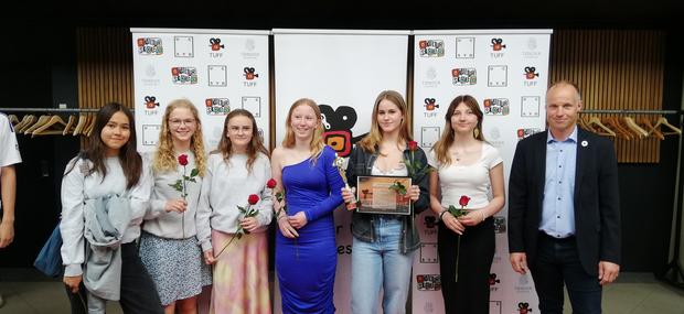 Vinderholdet til skolefilmfestival i Tønder 2023