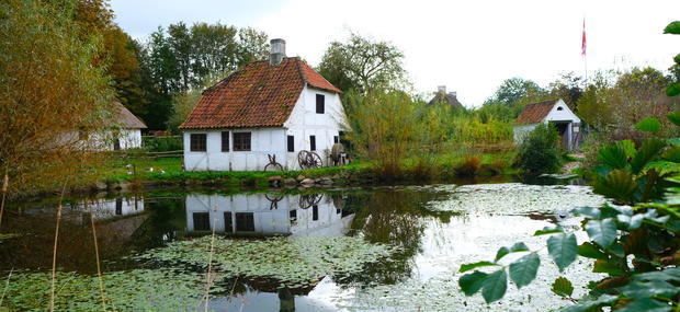 Hvidt bondehus