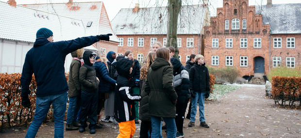 Minikonfirmander på tur
