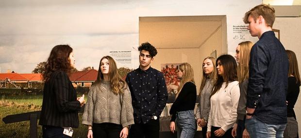 Deltagere i rundvisning