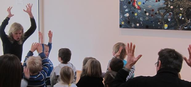 Storytelling med aktiv deltagelse.