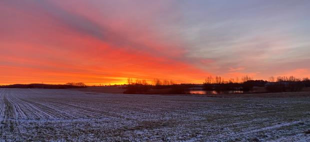 Solnedgang