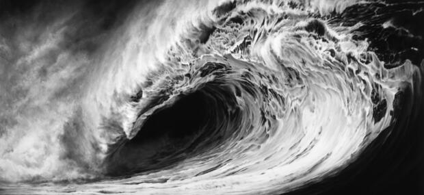 Robert Longo, Untitled (Hellion), 2011