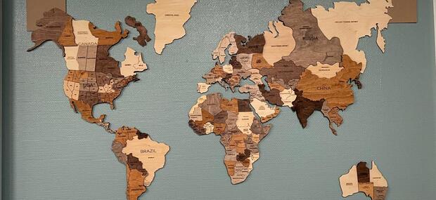 Map of the world