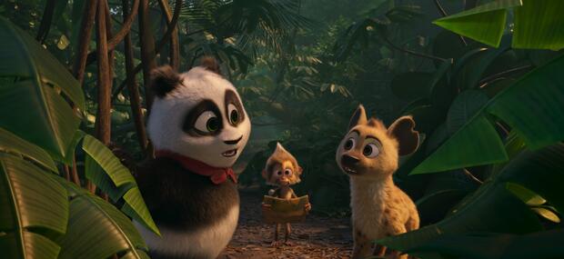 Still fra 'En panda i Afrika' Foto: Angel Films
