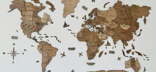 Map of the world