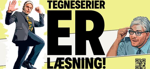 kampagnebillede fra Tegneserier ER for alle
