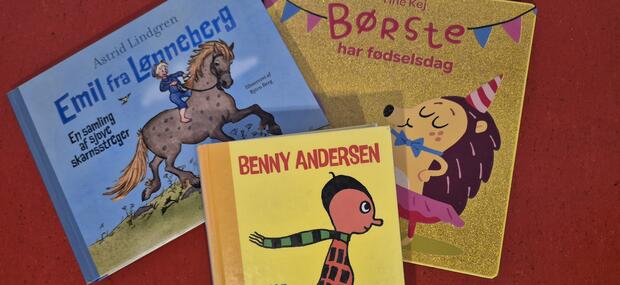 Børnebøger med kendte figurer