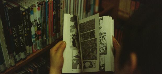 Barm holder en graphic novel