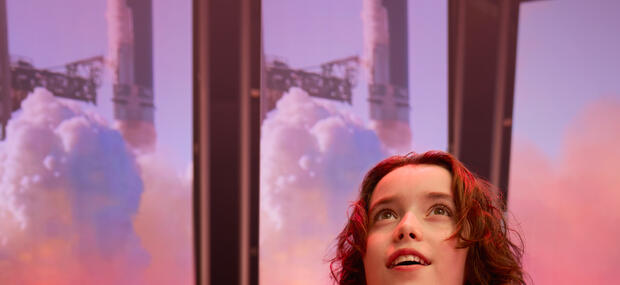 Fra udstillingen Rummet T/R, i Planetarium