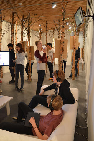 Elever på Arbejdermuseet