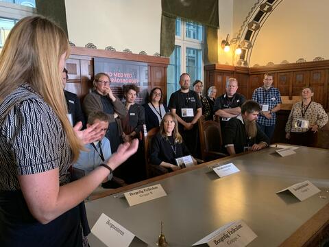 Deltagere afprøver dilemmaspil