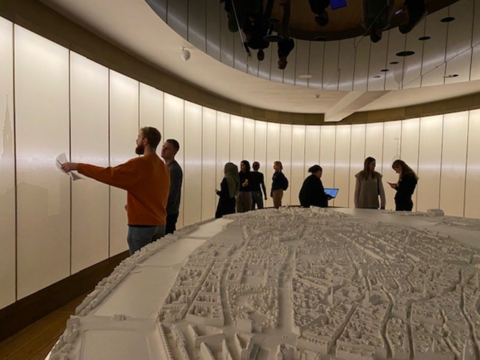 Lærerstuderende på Københavns Museum