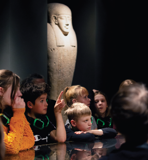 Børn på Glyptoteket