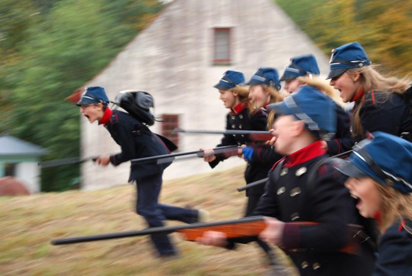 Museum Fredericia Rollespil Soldat på volden 1849 Skoletjenesten undervisningstilbud