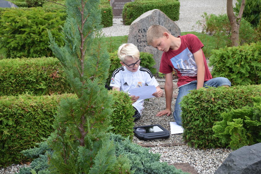 "Den sidste have" ved Glud Kirke