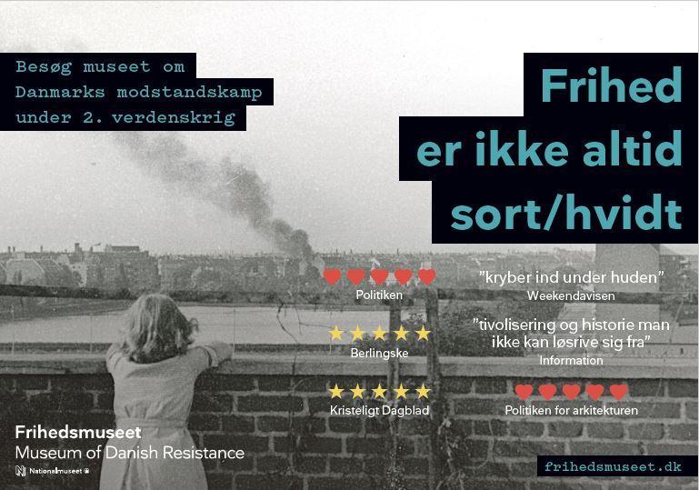 Kvinde ser ind over København