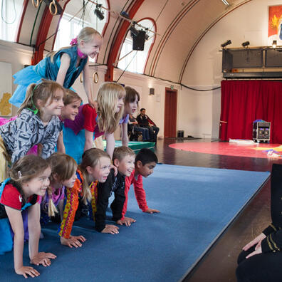 Cirkusworkshop på Cirkusmuseet 