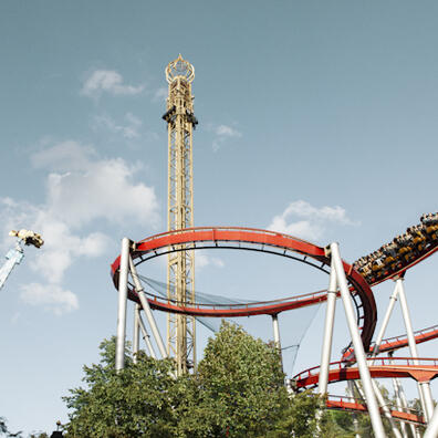 Der er masser af matematik i Tivoli. 