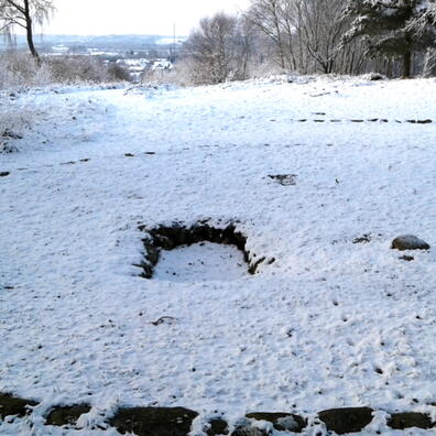 Skoleeleverne kan komme på rundvisning i Hvolris' arkæologiske område.