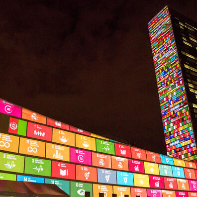 FN lancerer de 17 Verdensmål i New York