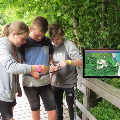 GPS-forløb med tablet