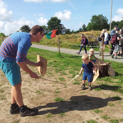 familie leger kampleg